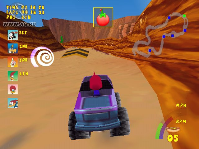 Woody Woodpecker Racing - кадр 6