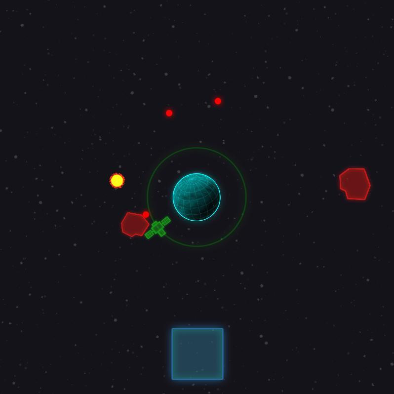Asteroid Defense (itch) - кадр 1