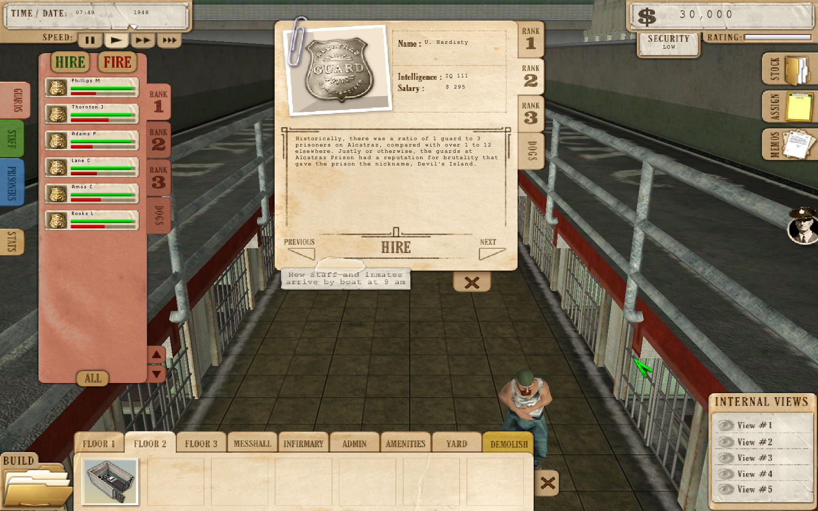 Prison Tycoon Alcatraz - кадр 7