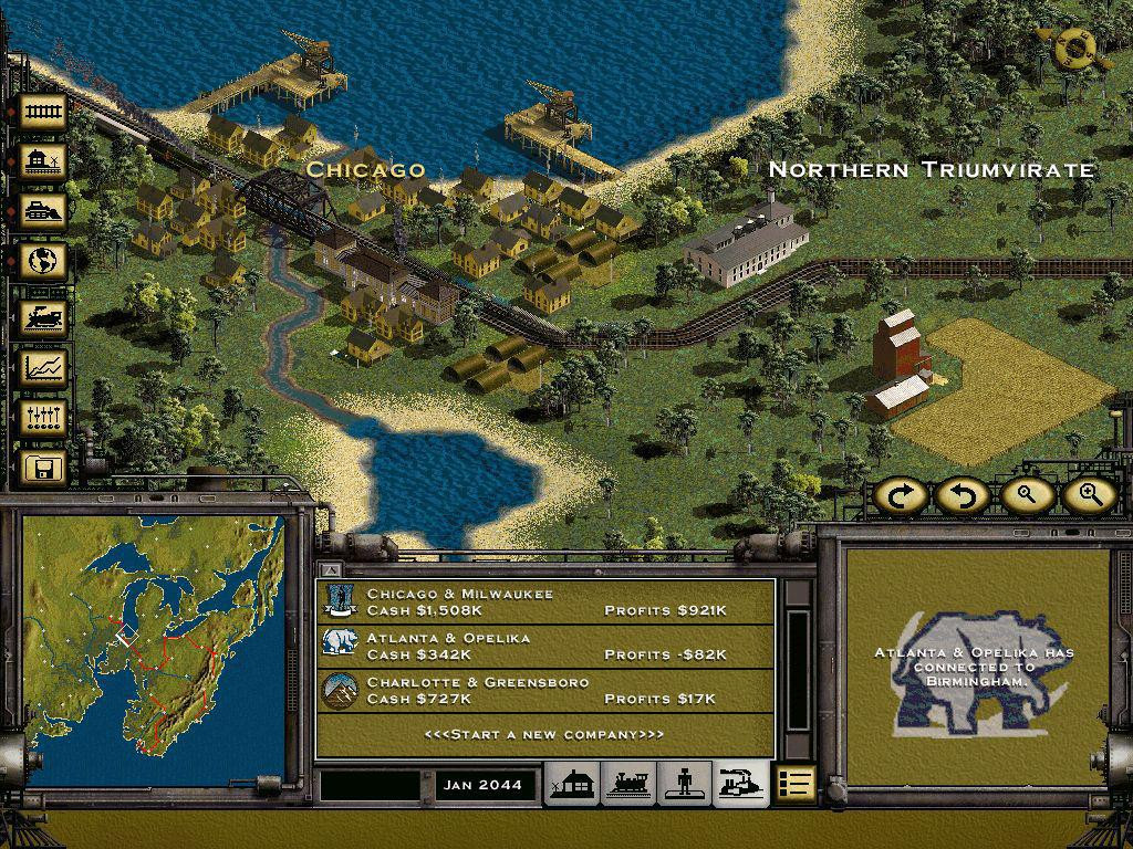 Railroad Tycoon II Platinum - кадр 9