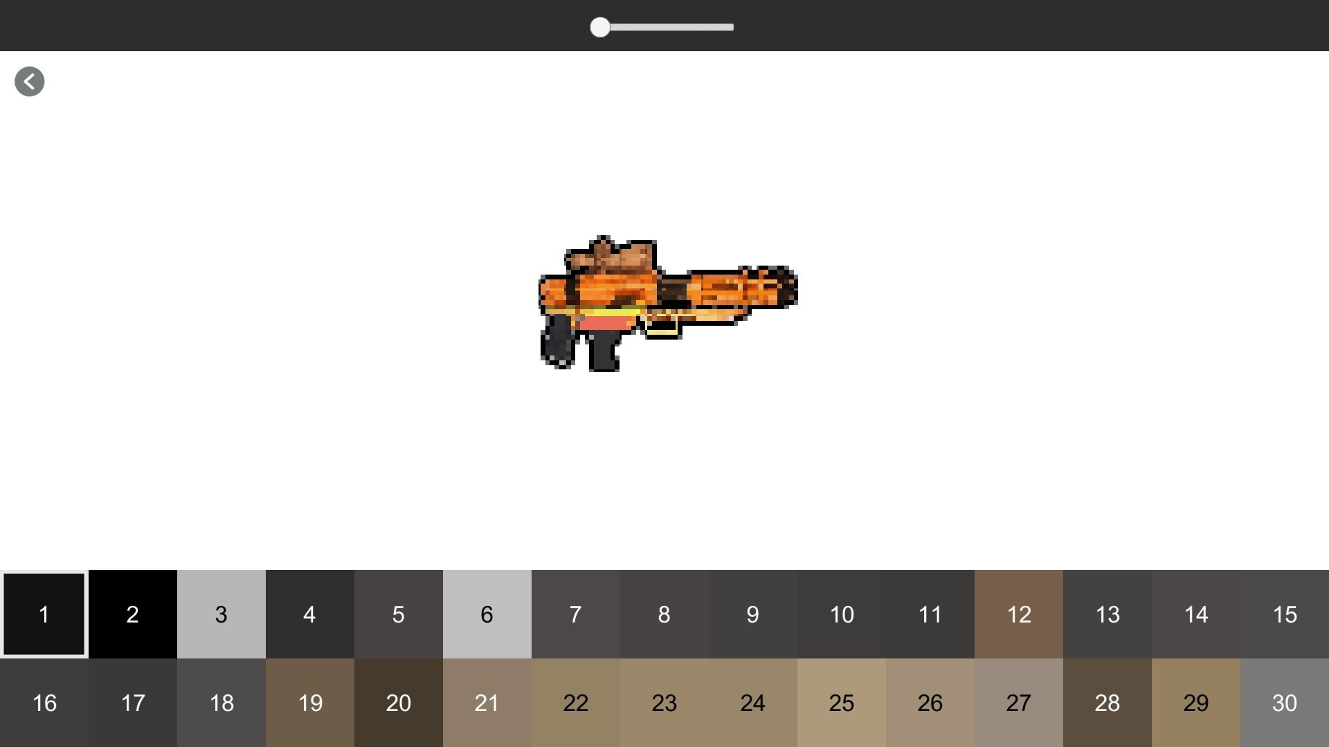 Guns Color Pixel Art - кадр 6