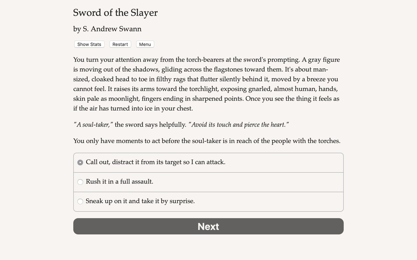 Sword of the Slayer - кадр 1