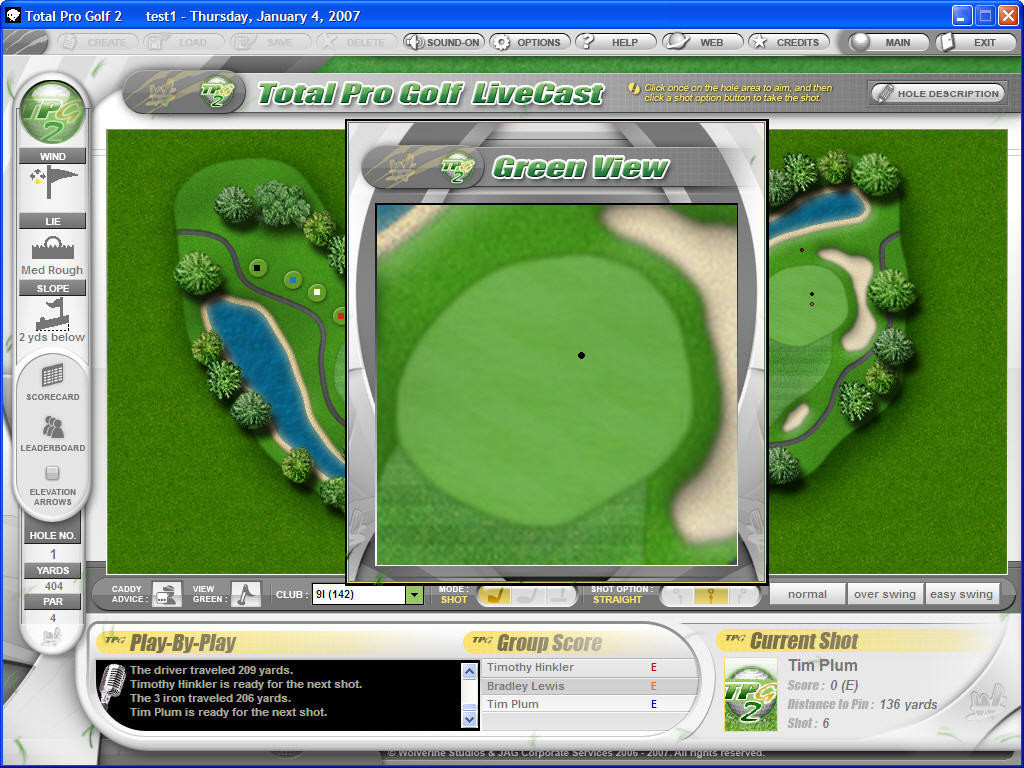 Total Pro Golf 2 - кадр 2