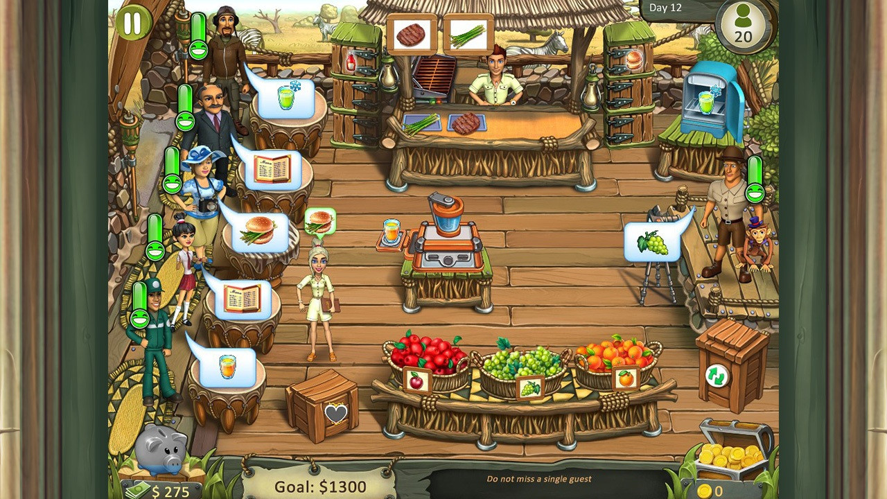 Katy and Bob: Safari Cafe - кадр 3