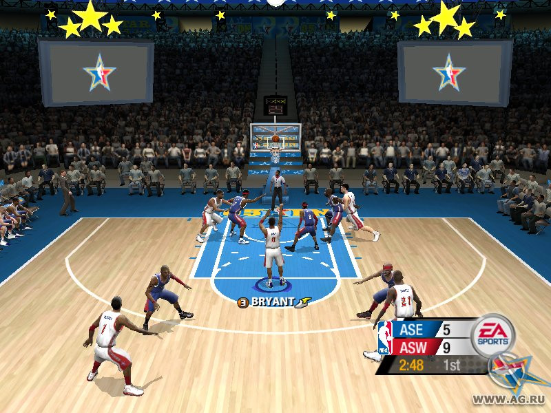 NBA Live 2005 - кадр 4