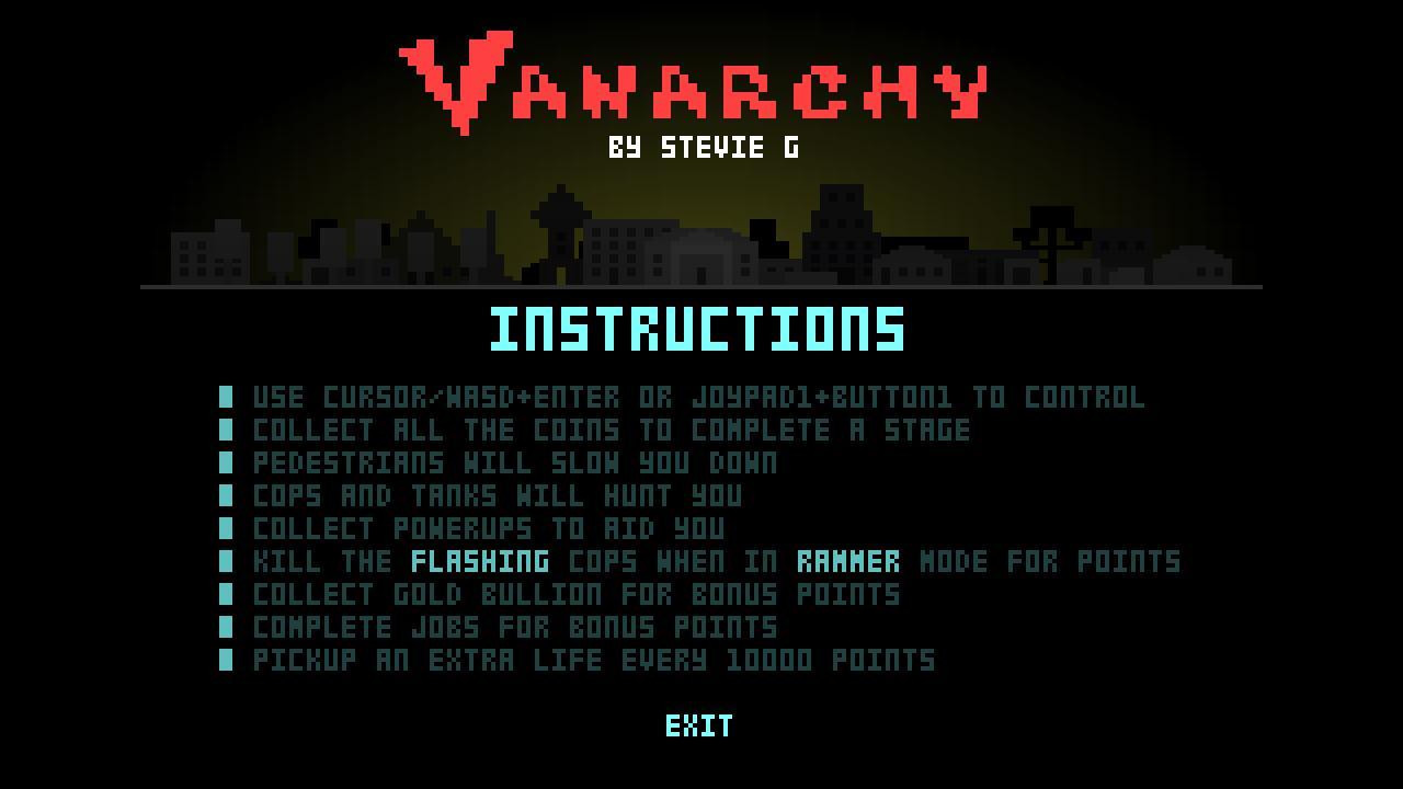Vanarchy (Stevie G) (itch) - кадр 3