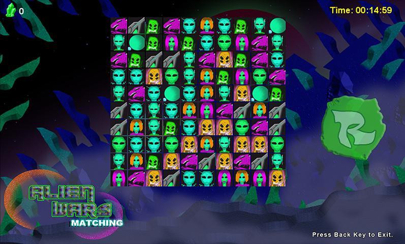 Alien Wars Matching (itch) - кадр 2