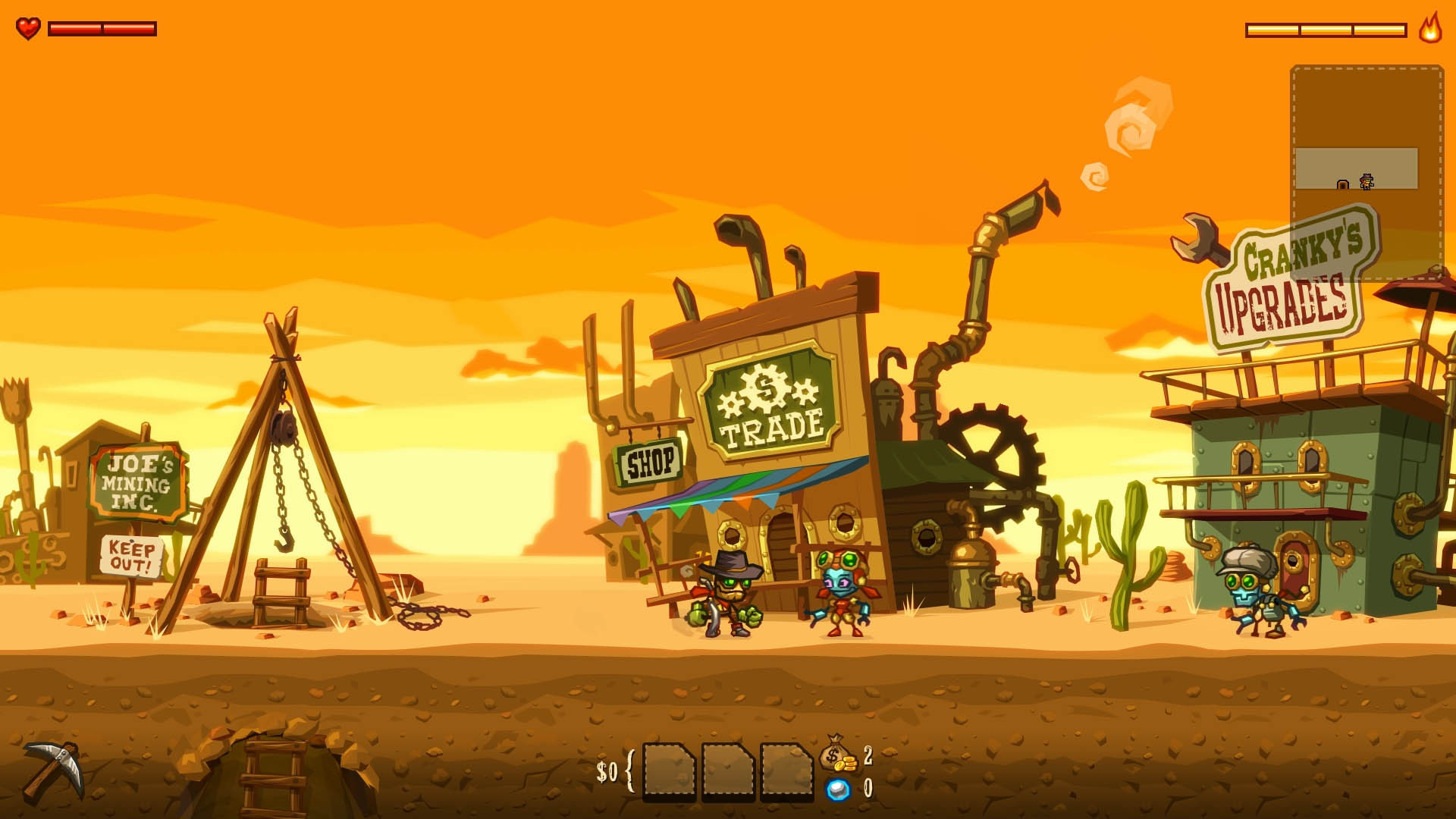 SteamWorld Dig - кадр 6