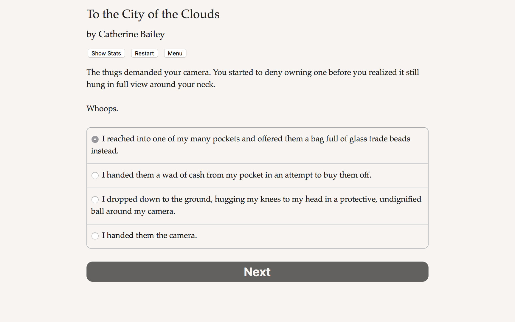 To the City of the Clouds - кадр 4
