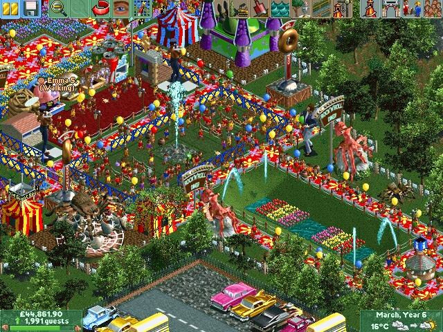 RollerCoaster Tycoon 2: Time Twister - кадр 7