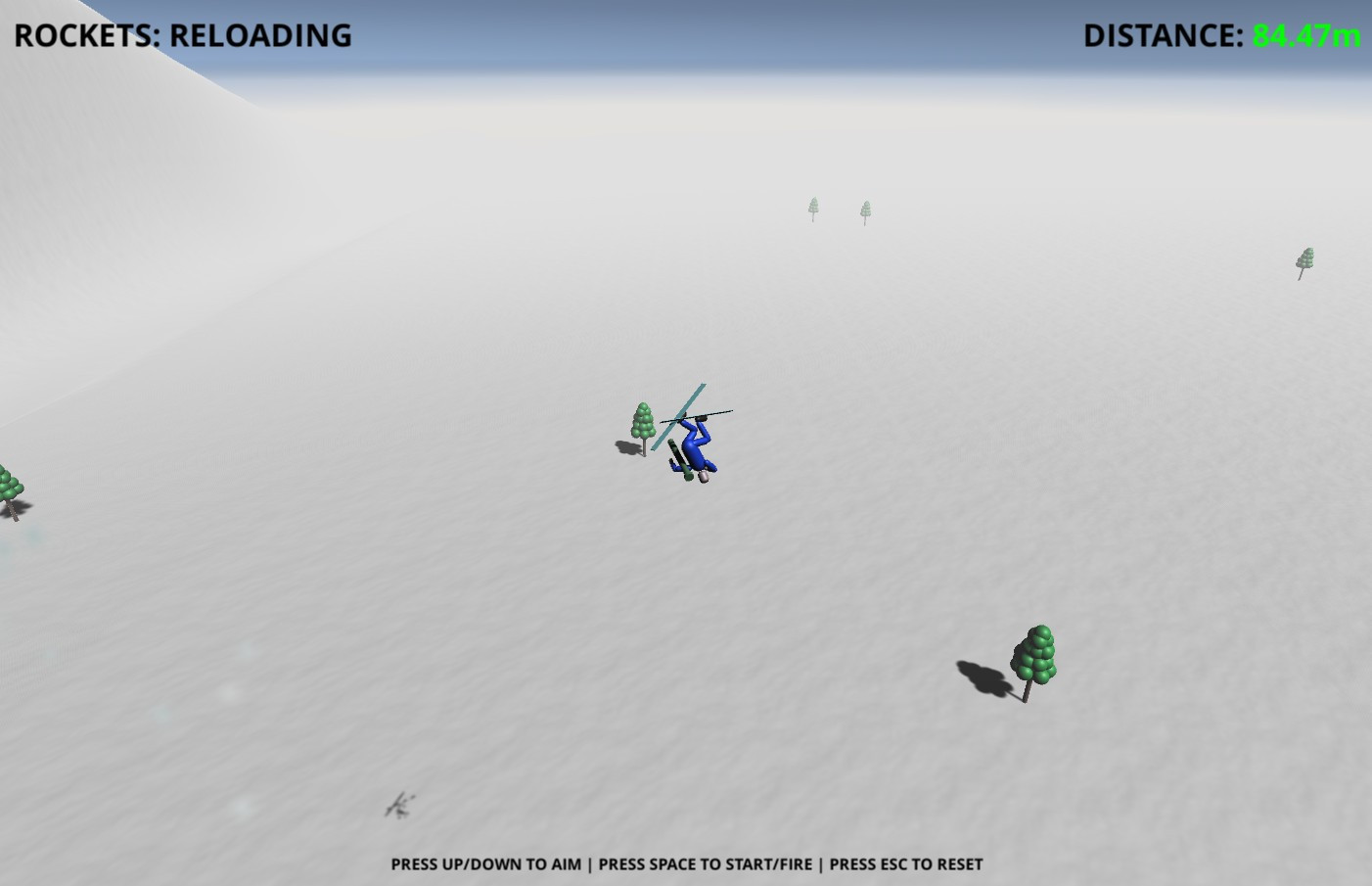 Rocket Ski Jump (itch) - кадр 2
