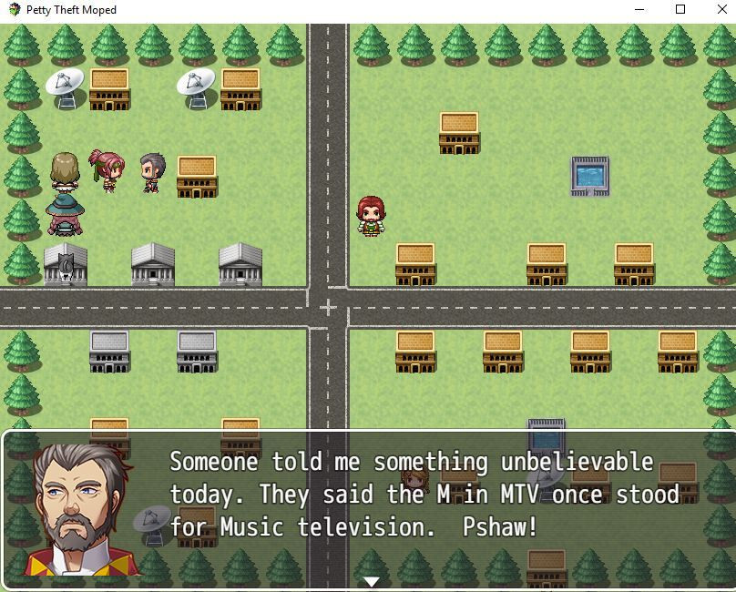 Petty Theft Moped: Terre Haute Stories (itch) - кадр 1