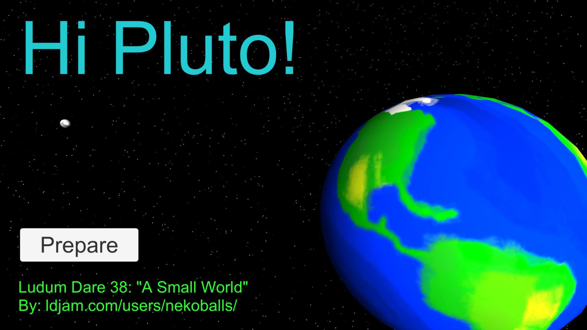 Hi Pluto! (itch) - кадр 1