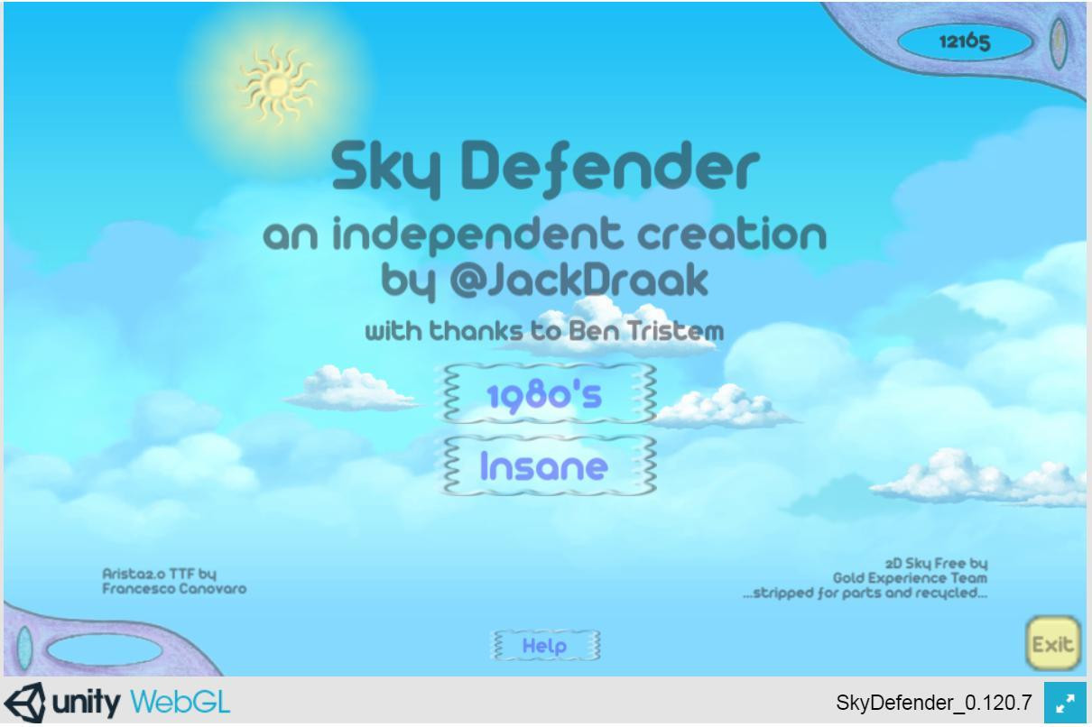 Sky Defender (itch) - кадр 3