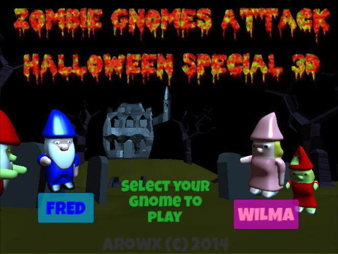 Zombie Gnomes Attack Halloween Special 2014 (itch) - кадр 2
