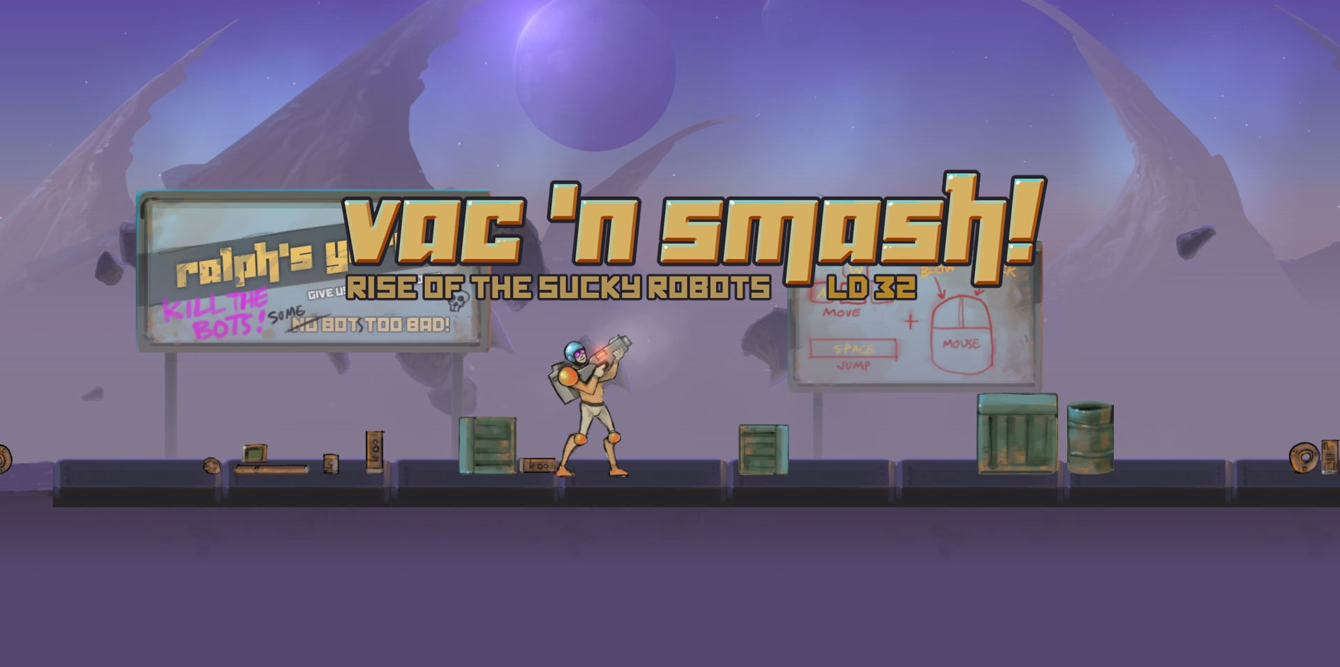 Vac 'n Smash (itch) - кадр 1