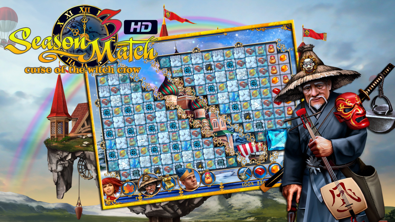 Season Match 3 - Curse of the Witch Crow - кадр 2