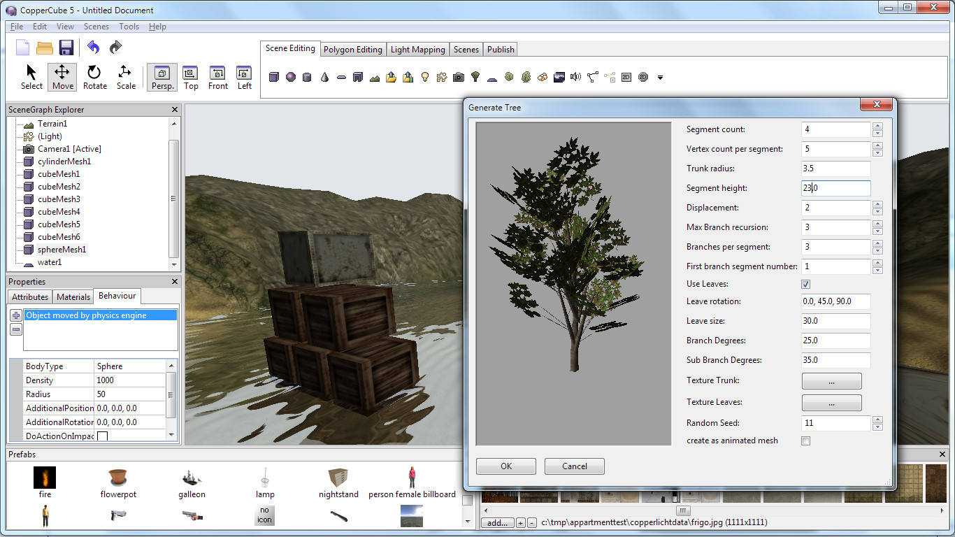 CopperCube 5 Game Engine - кадр 3