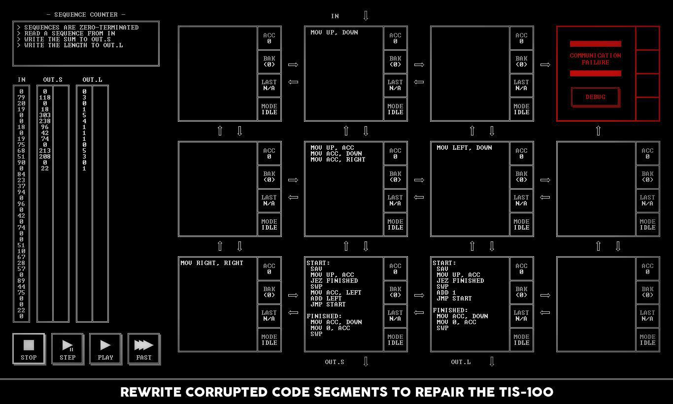 TIS-100 - кадр 3