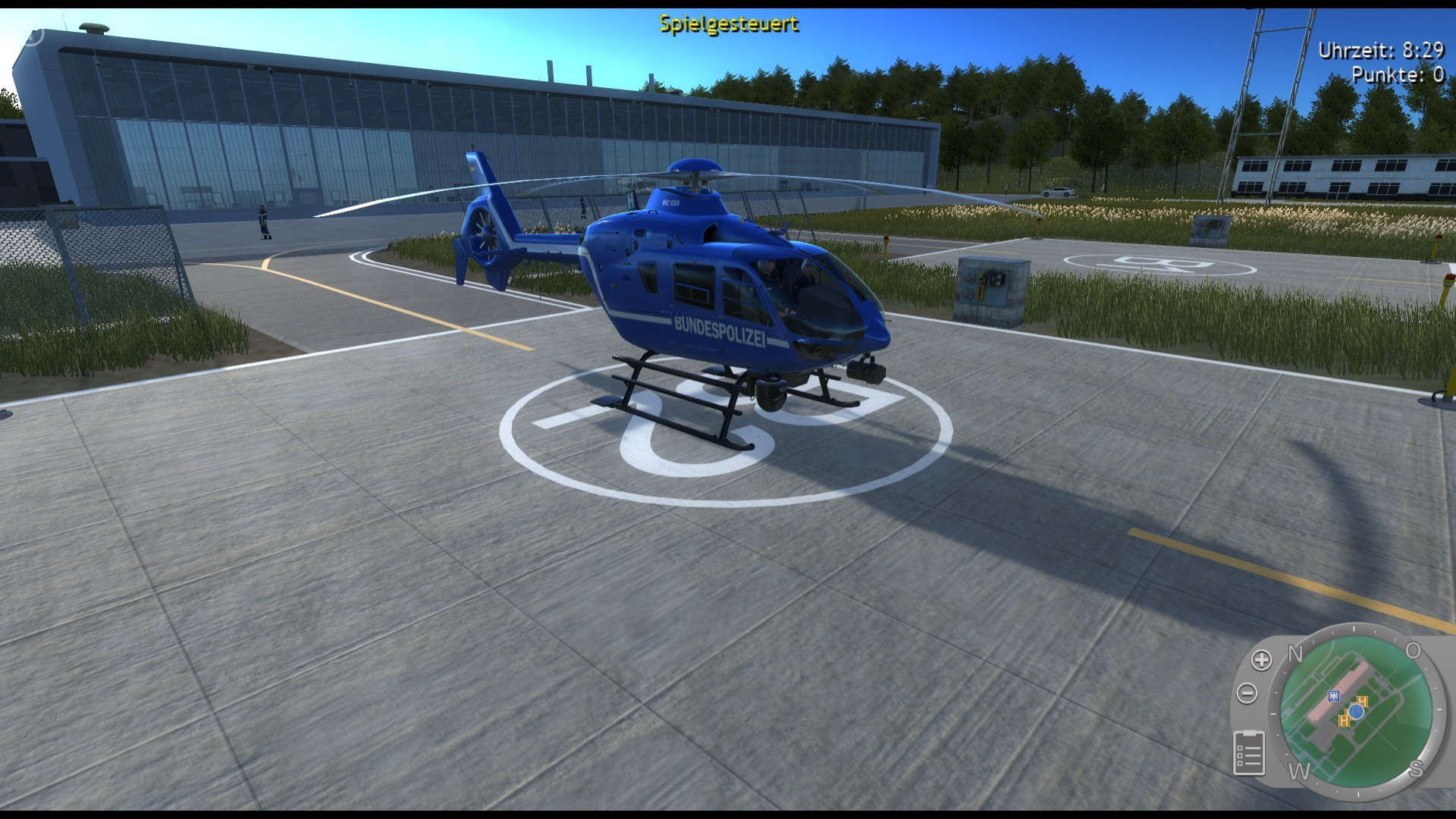 Polizeihubschrauber Simulator - кадр 9