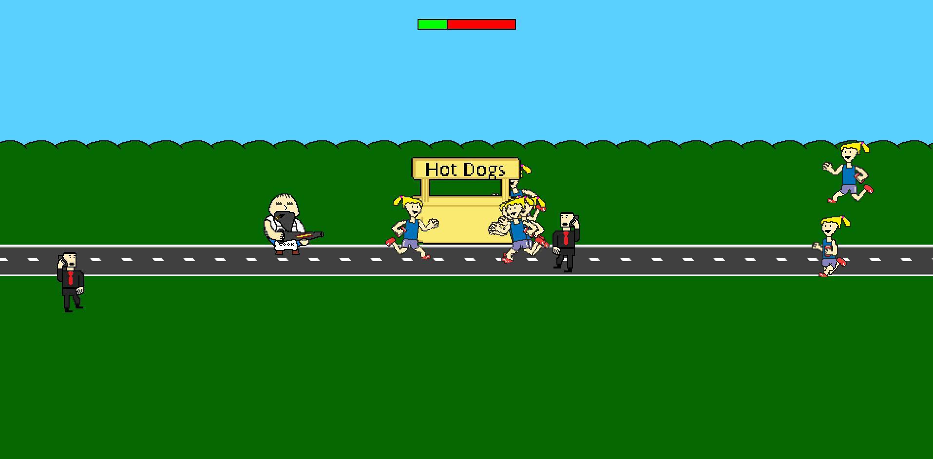 Hotdog-pocalypse - ld32 (itch) - кадр 1