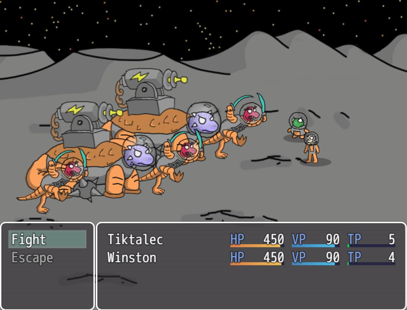 Tiktalec And The Dino Moonbase (itch) - кадр 1