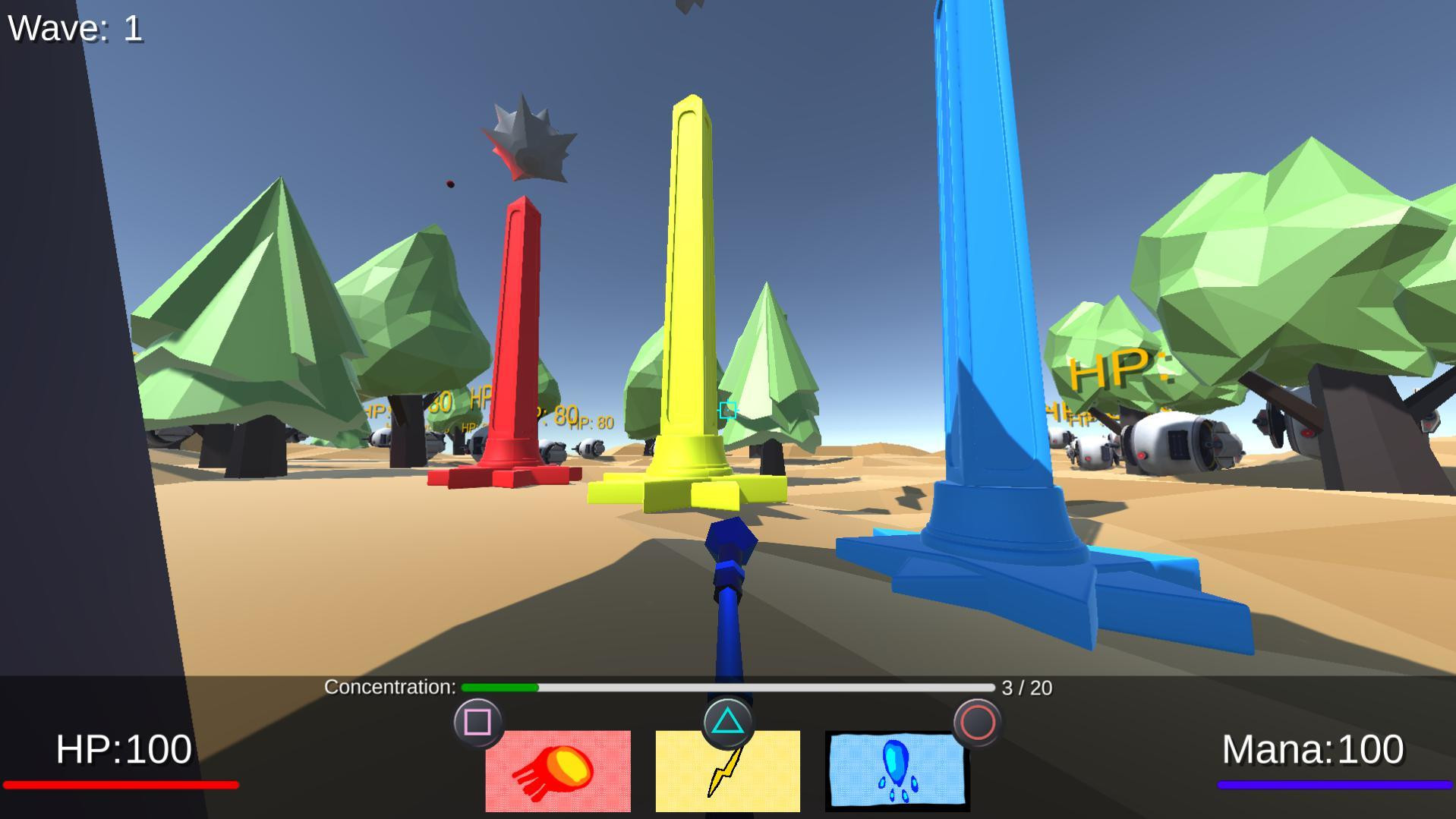 Daydreaming Wizard - #7DFPS 2018 (itch) - кадр 2