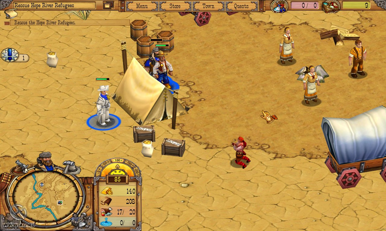 Westward 2: Heroes of the Frontier - кадр 5