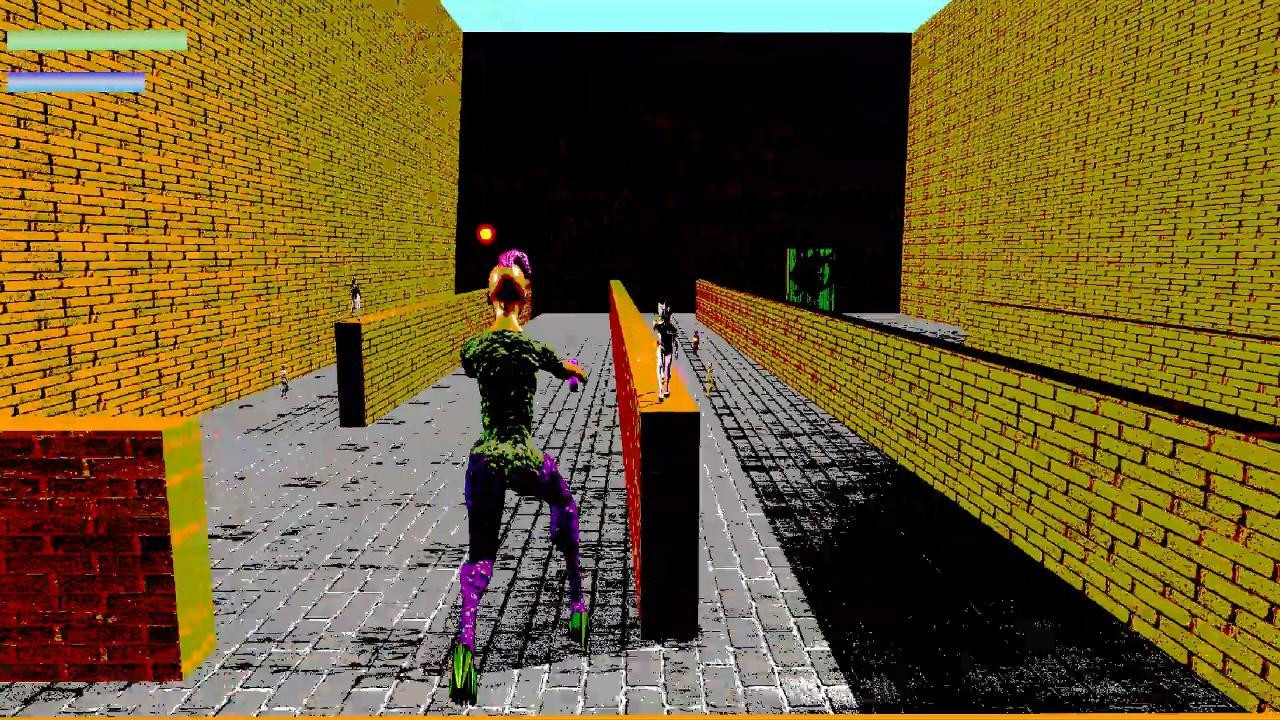 Lizard Lady vs the Cats web player version (itch) - кадр 1