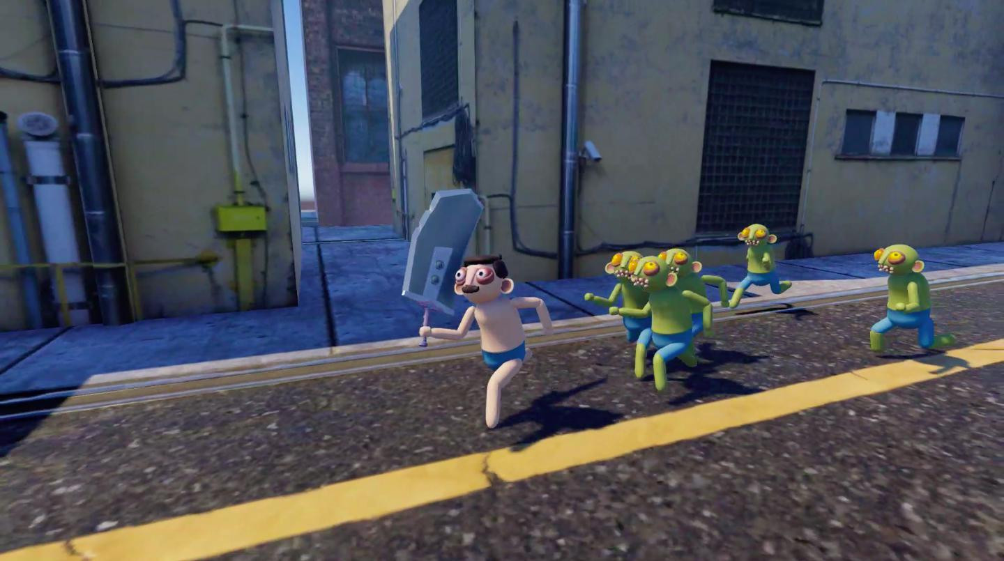 Underwear Man vs Zombies (itch) - кадр 1