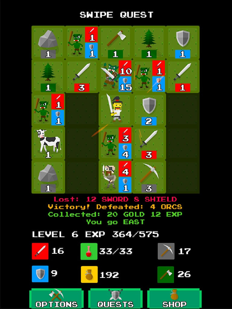 Swipe Quest (itch) - кадр 2