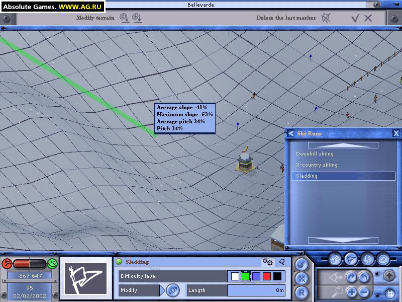 Ski Park Manager 2003 - кадр 4