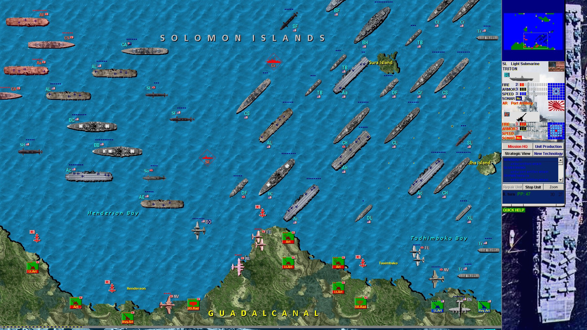 Battleships and Carriers - Pacific War - кадр 7