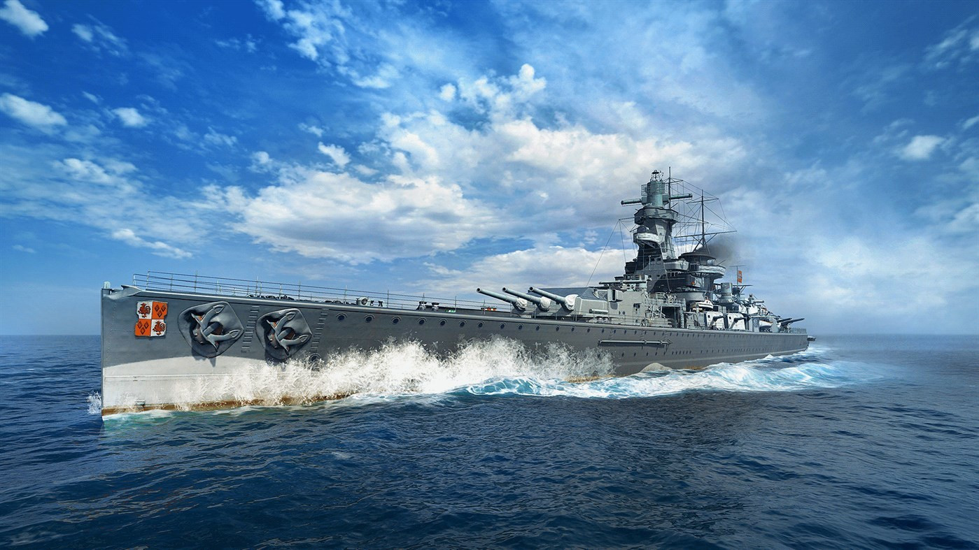 World of Warships: Legends - Pocket Battleship - кадр 3