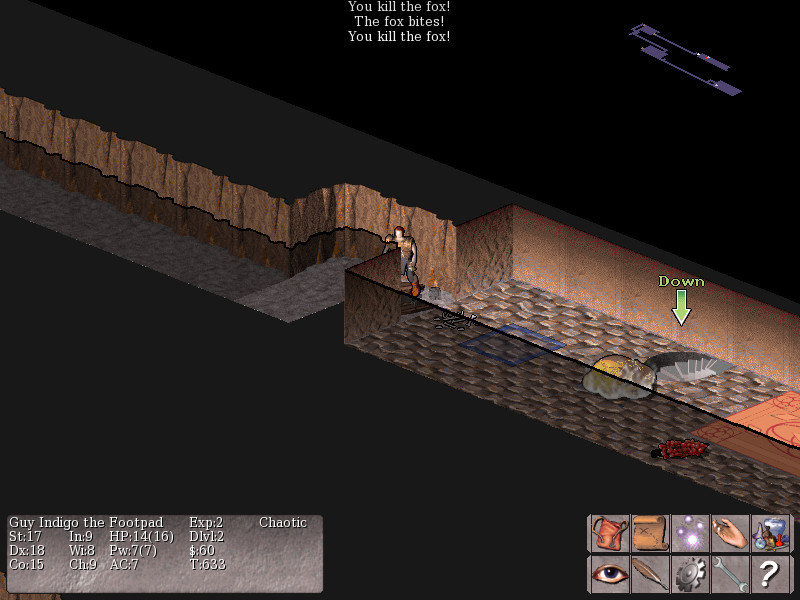 Vulture for NetHack - кадр 2