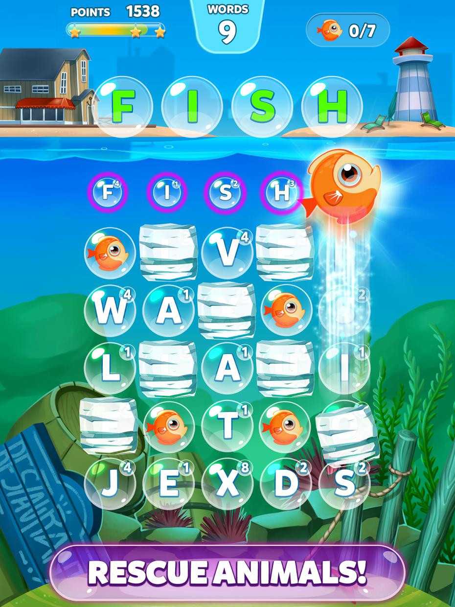 Bubble Words - Letter Search - кадр 7