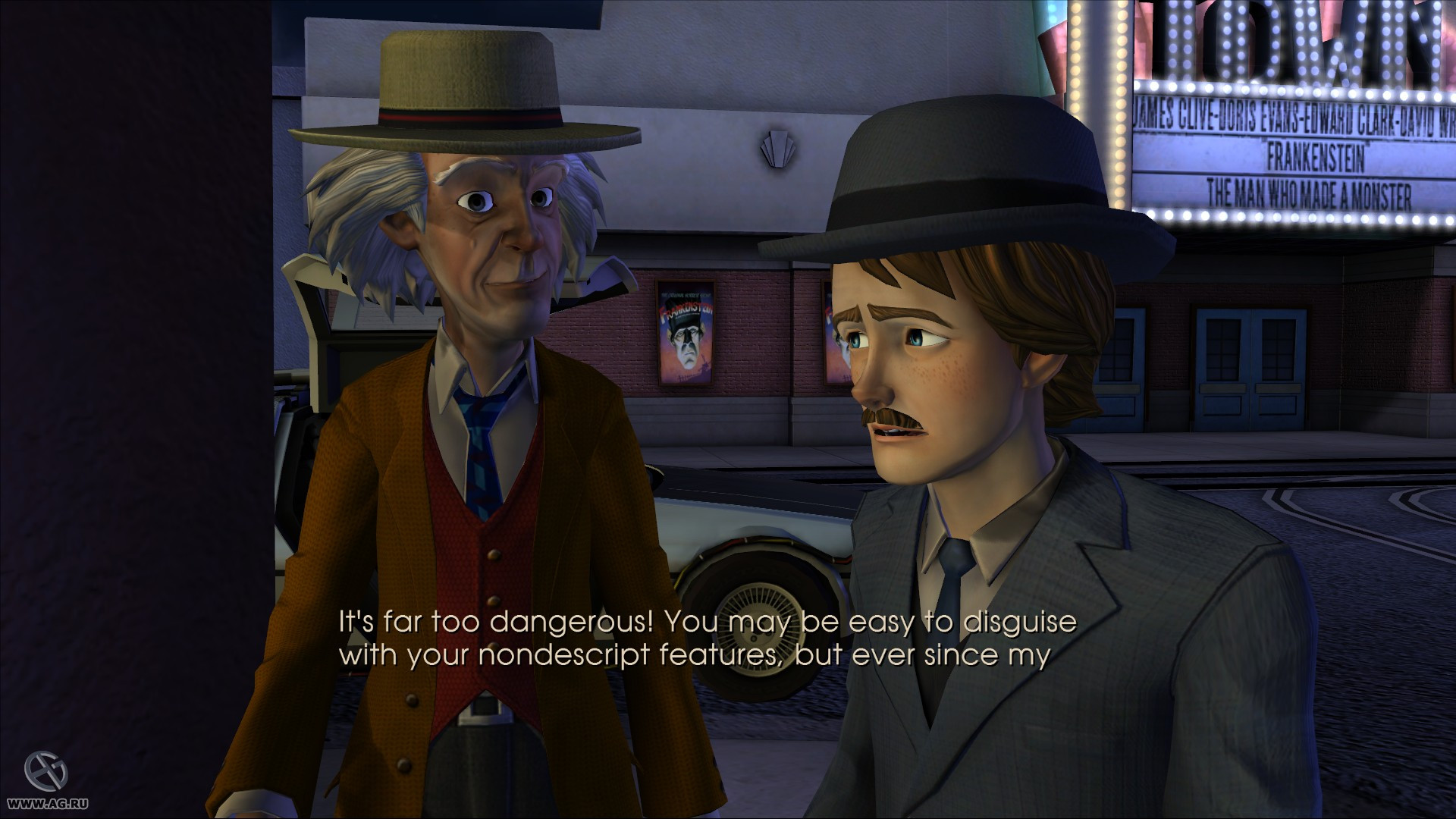 Back to the Future: The Game - Episode 2. Get Tannen - кадр 12