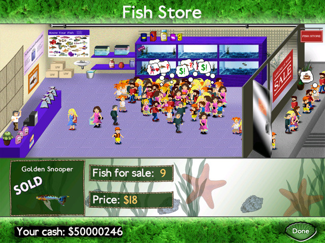 Fish Tycoon for Windows - кадр 5
