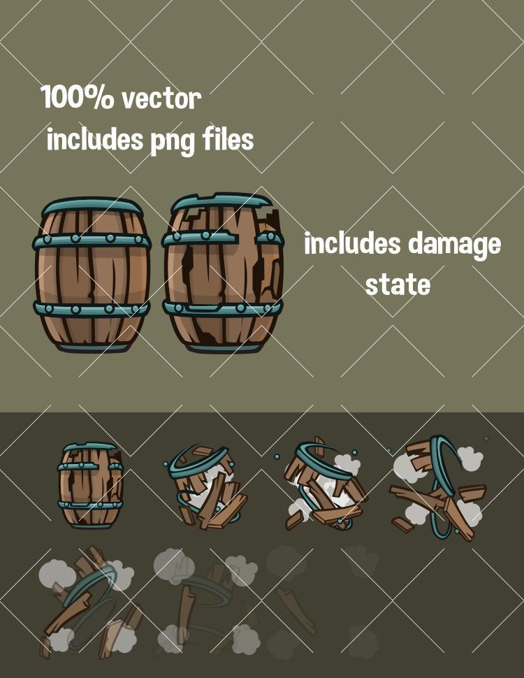Exploding barrel (itch) - кадр 1