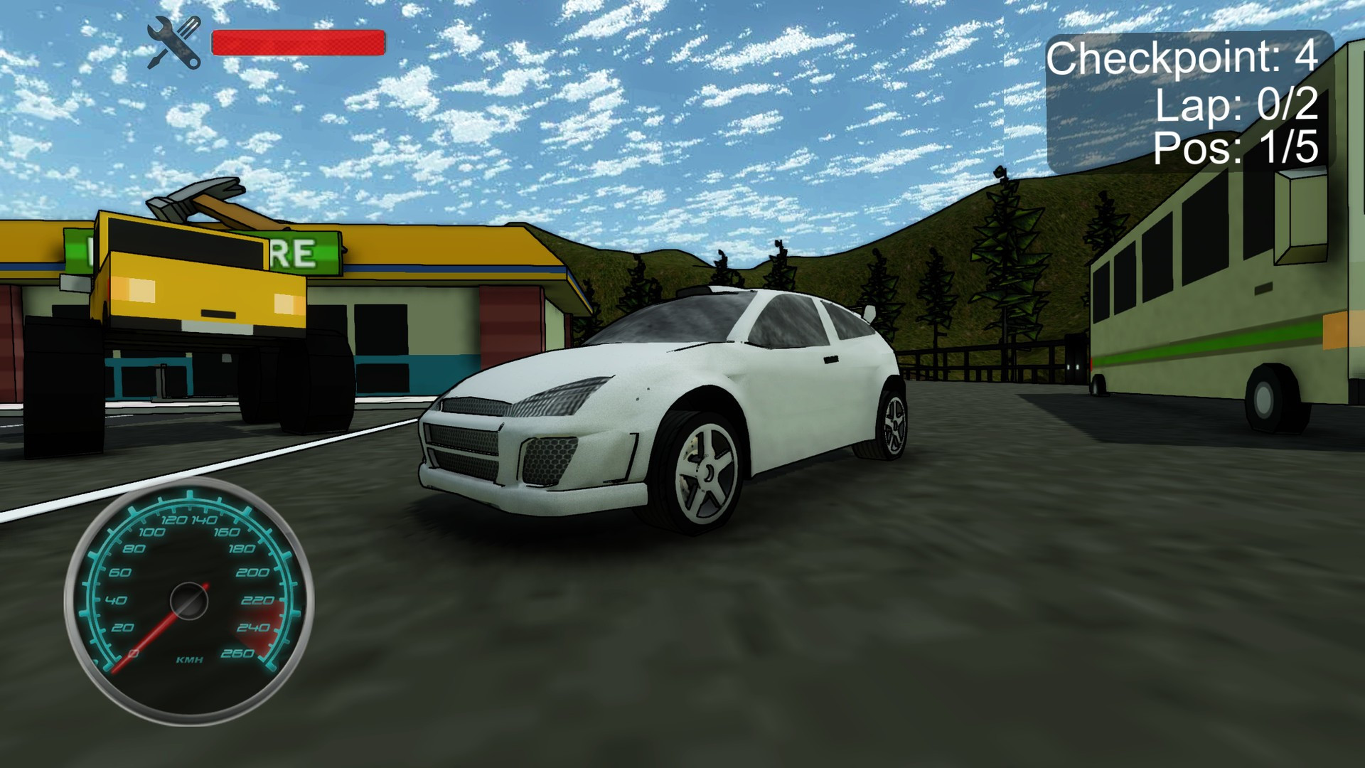 Looney Rally - кадр 8
