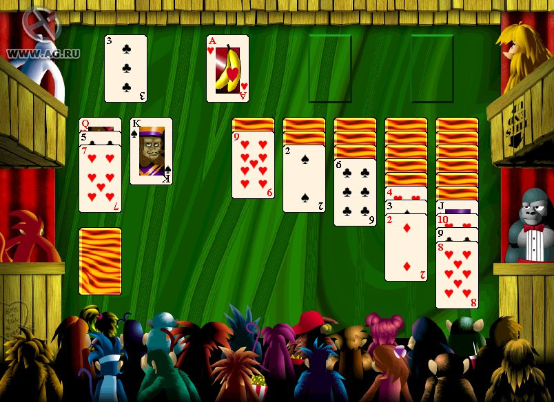 Burning Monkey Solitaire 2: Monty Zuma's Revenge - кадр 1