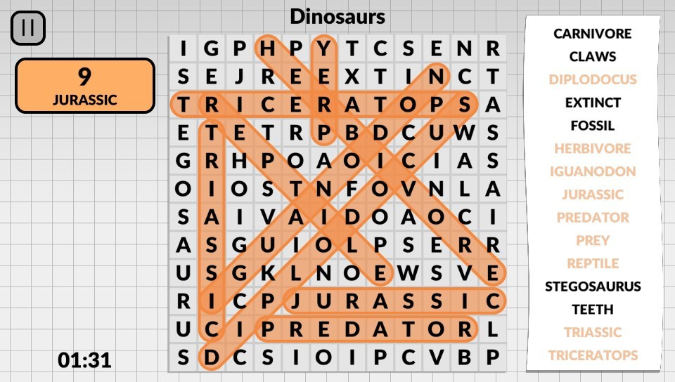 Word Search by POWGI - кадр 2