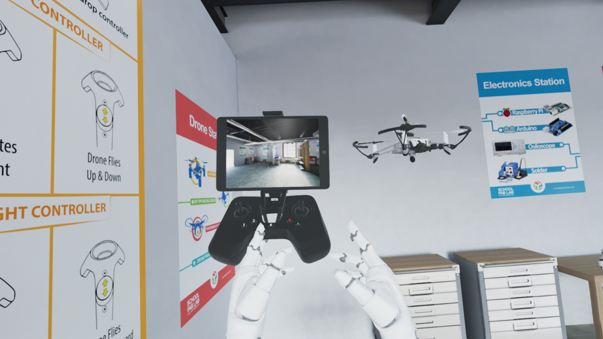School Fab Lab VR - кадр 5