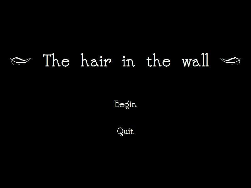 The hair in the wall (itch) - кадр 3