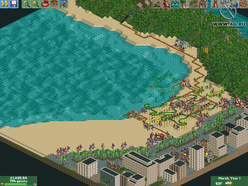 RollerCoaster Tycoon 2: Wacky Worlds - кадр 2