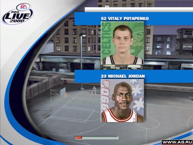 NBA Live 2000 - кадр 4
