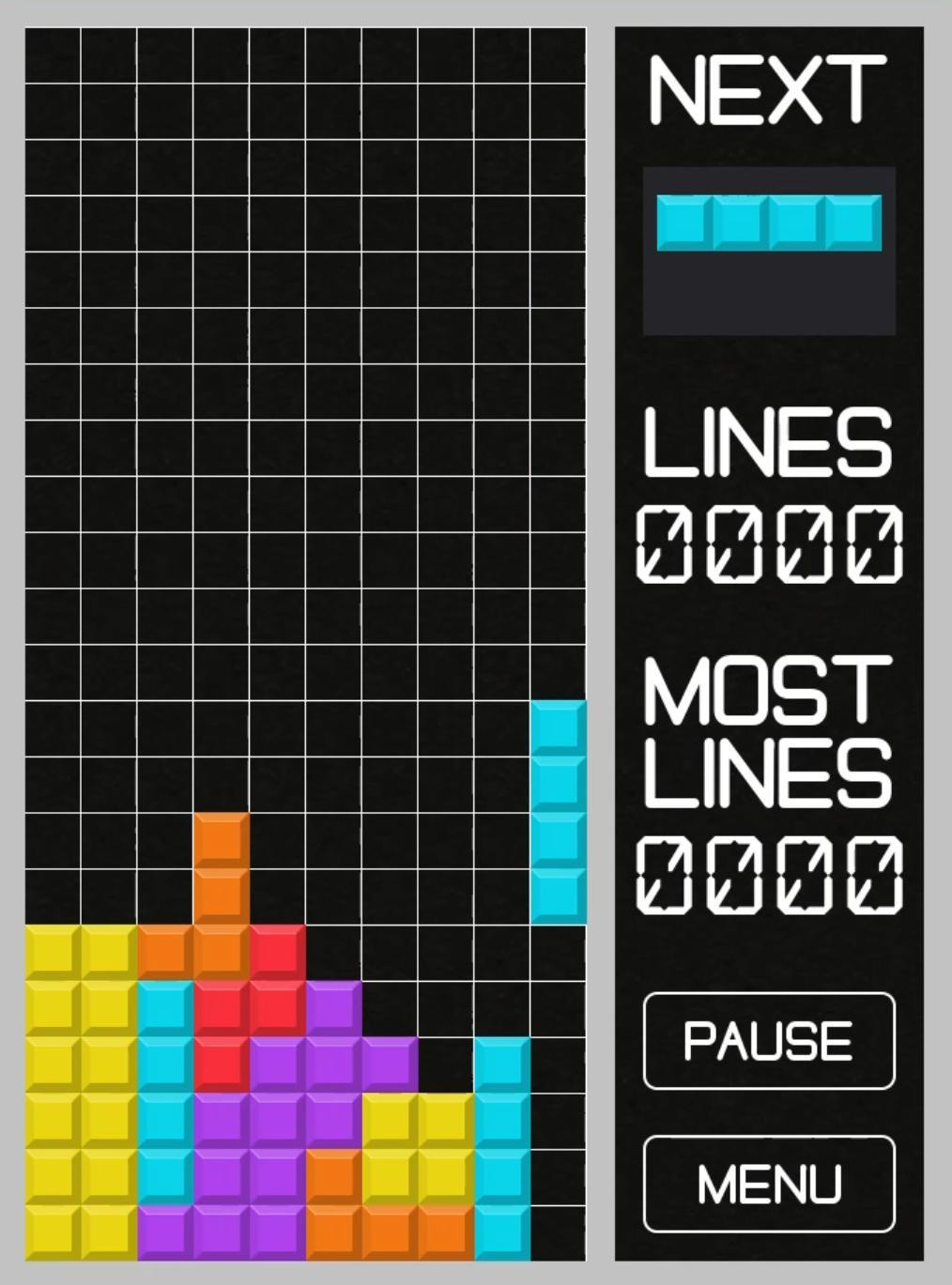 Tetris (itch) (PlainCrown) - кадр 1