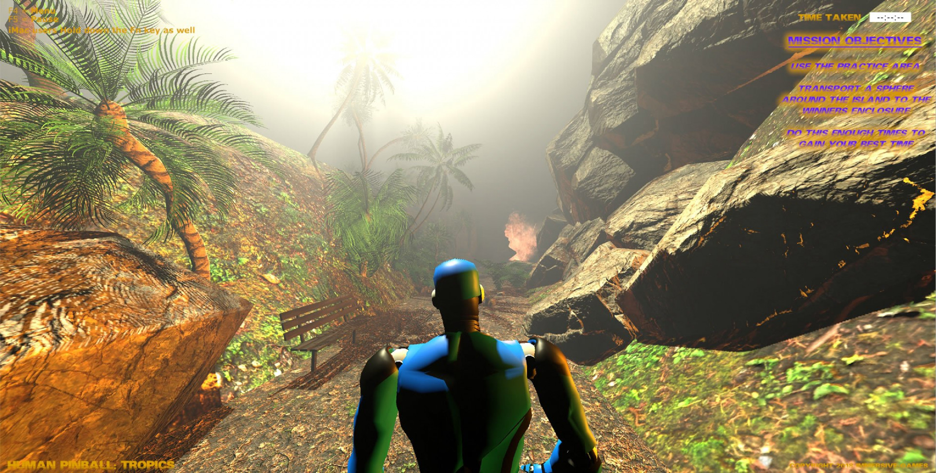 Human Pinball: Tropics (itch) - кадр 8