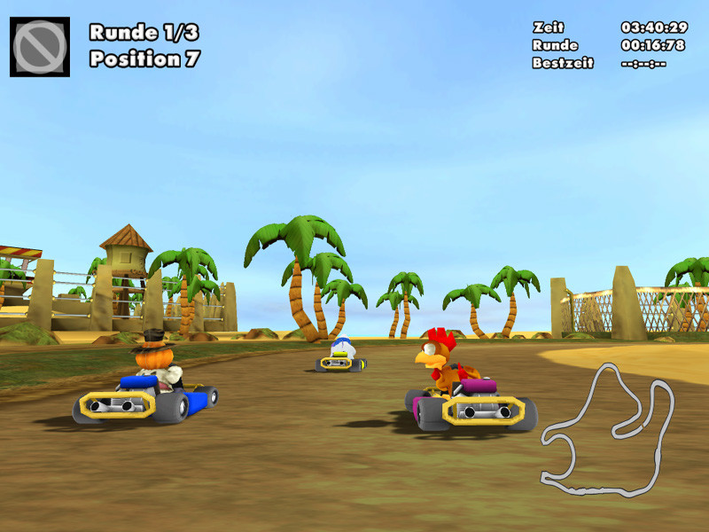Moorhuhn Kart 2 - кадр 5