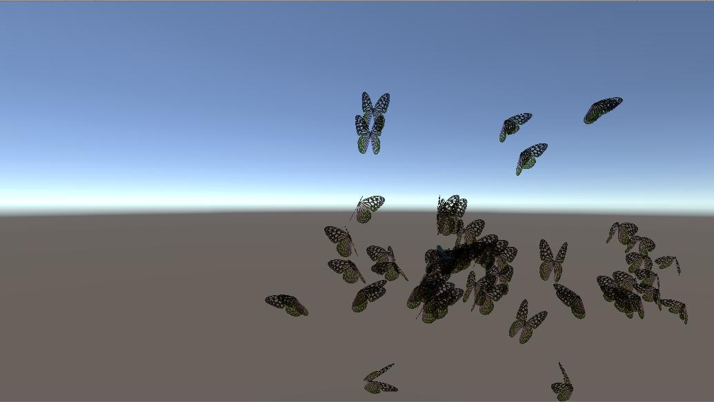 Flocking Butterflies (itch) - кадр 1